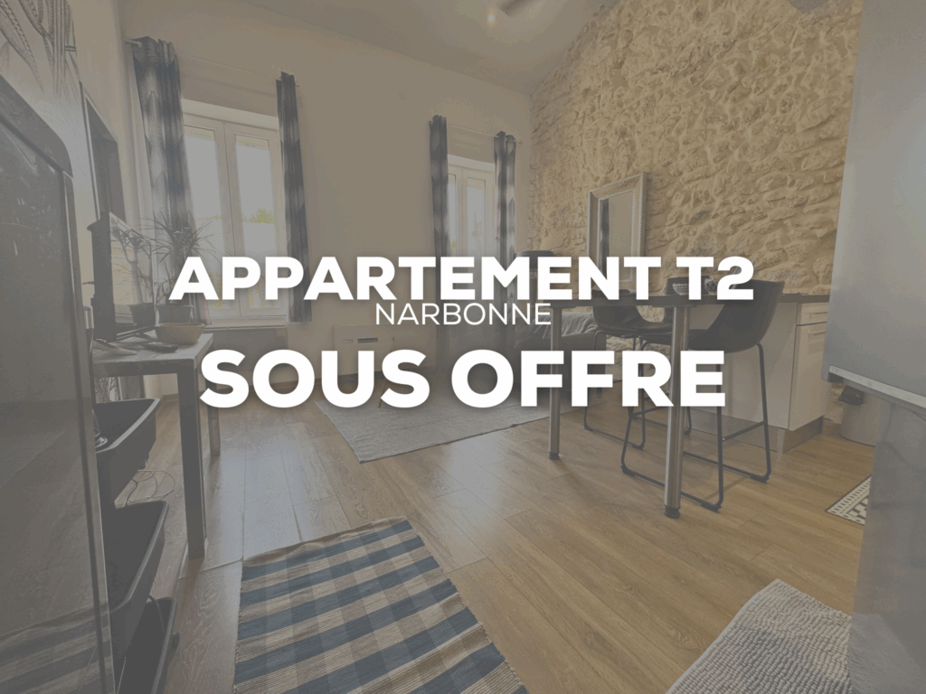 Superbe T2 avec pierres apparentes
