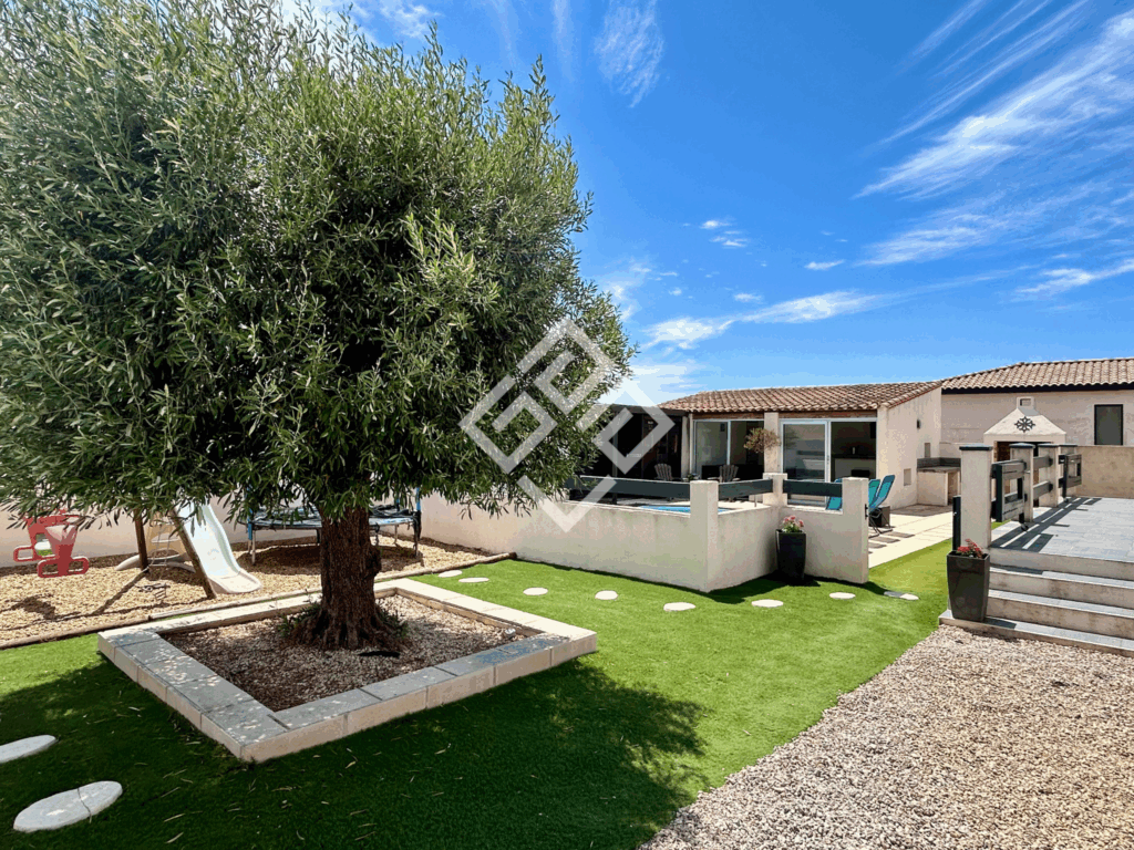 Villa de plain-pied de 114 m2 sur une parcelle de 550 m2