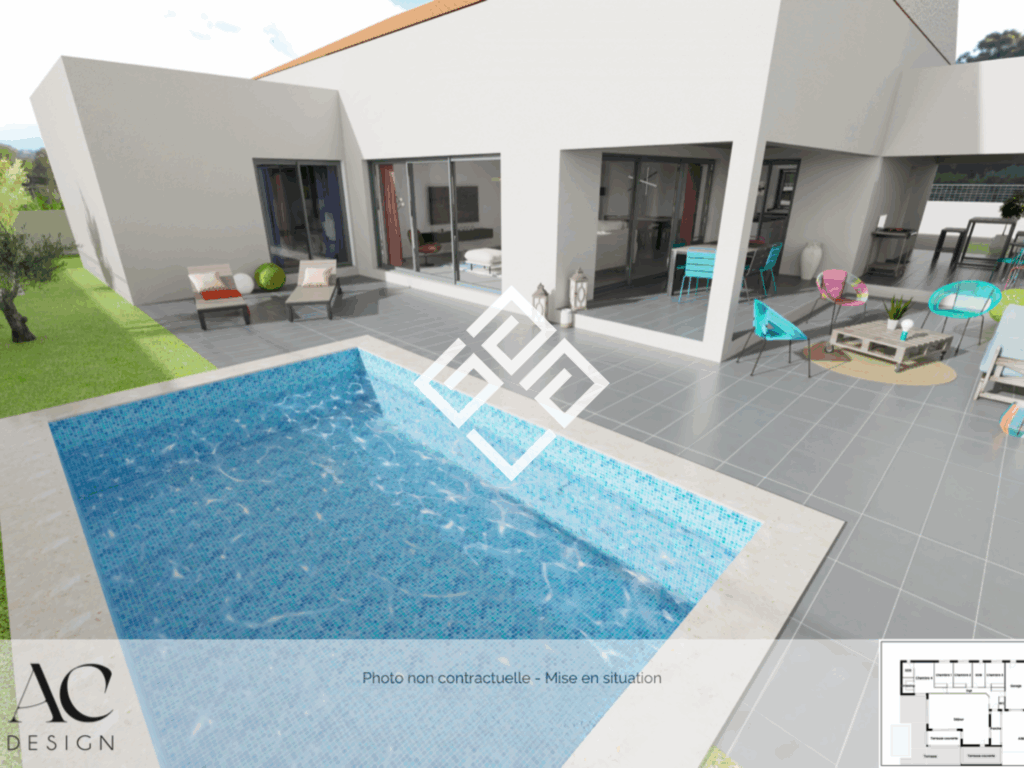 Villa de plain-pied aux prestations d’exception