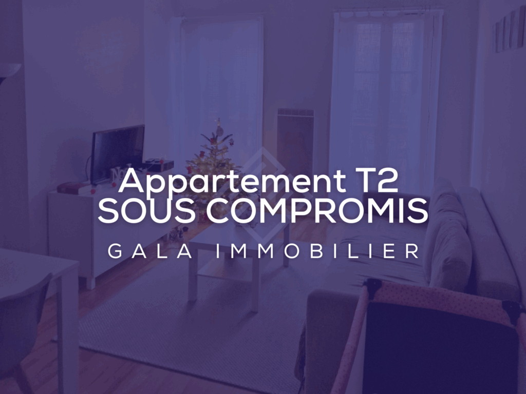Appartement T2, idéalement situé dans un élégant immeuble de