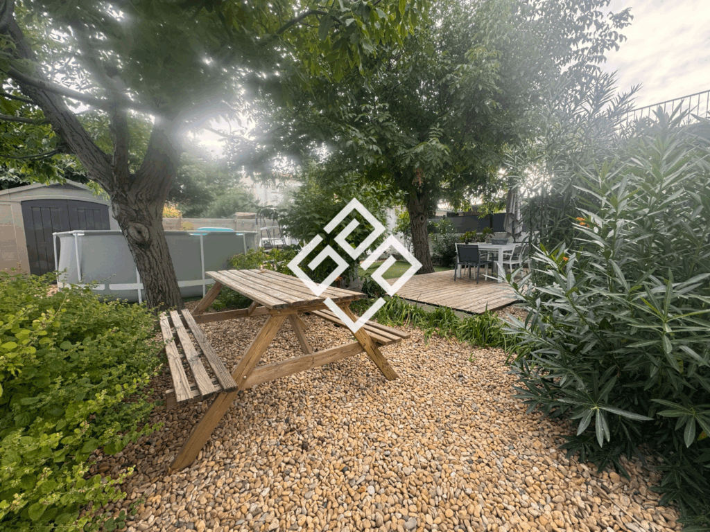 Maison avec jardin sans vis à vis