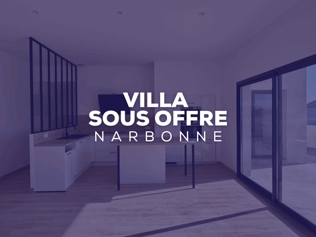 Villa contemporaine avec jardin et garage