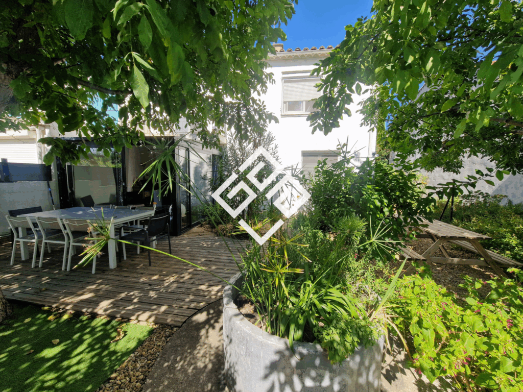 Maison avec jardin sans vis à vis