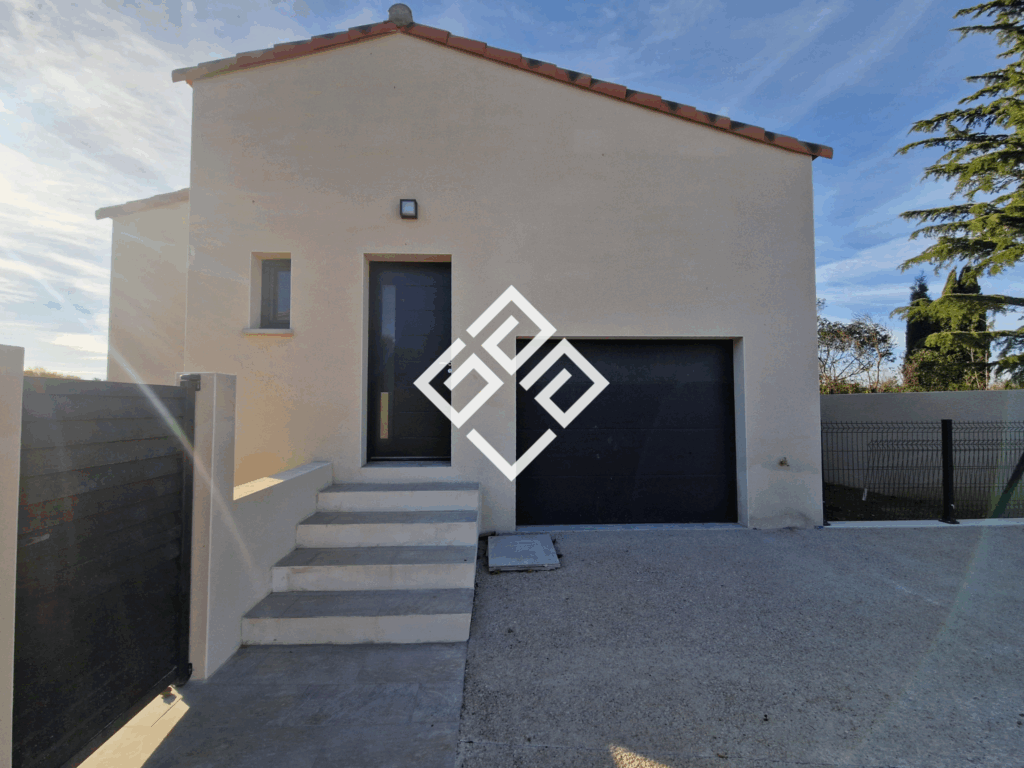 Villa récente de plain pied à 10 min de Narbonne