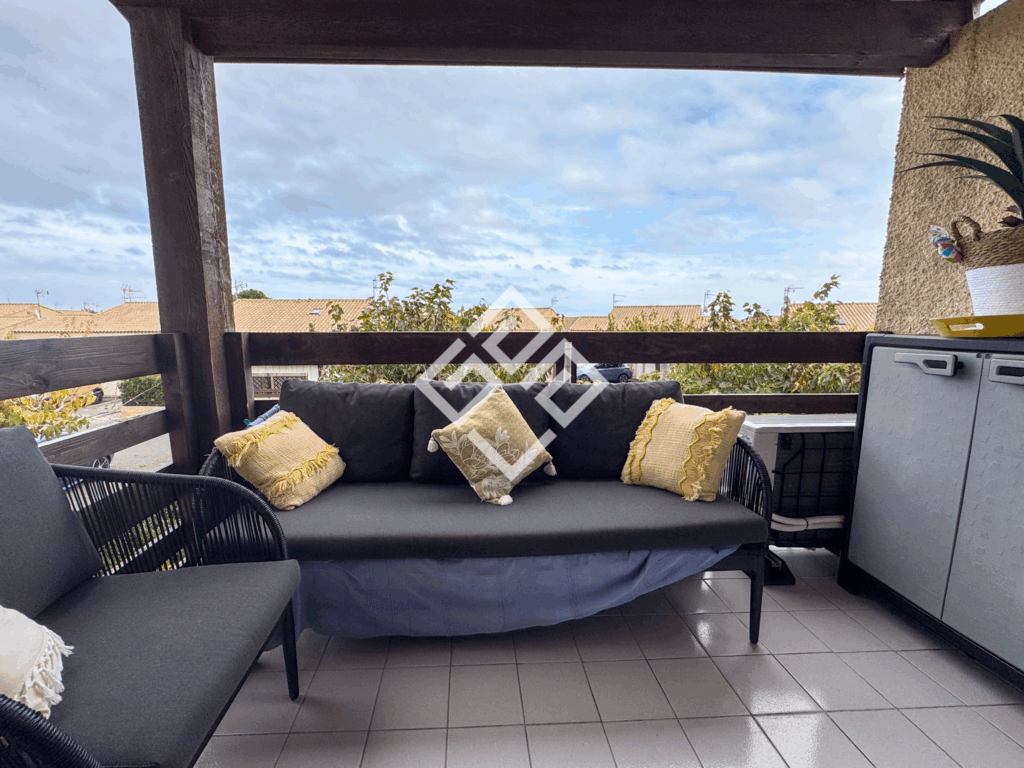 Appartement avec terrasse en bord de plage