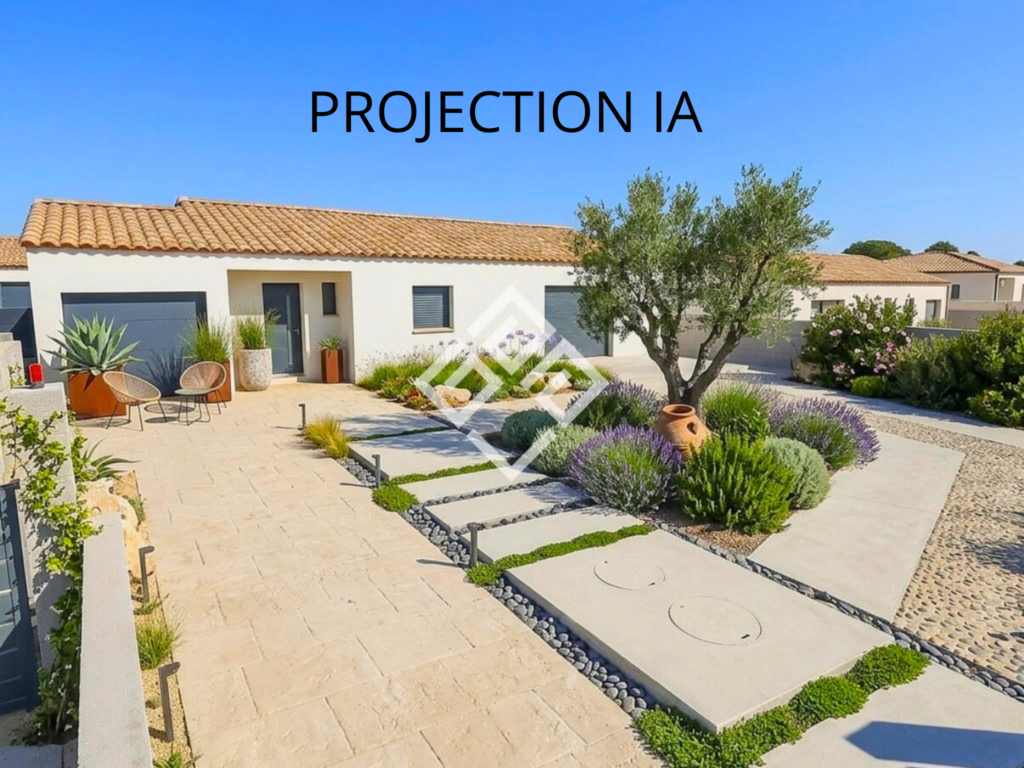 Villa récente avec terrain généreux