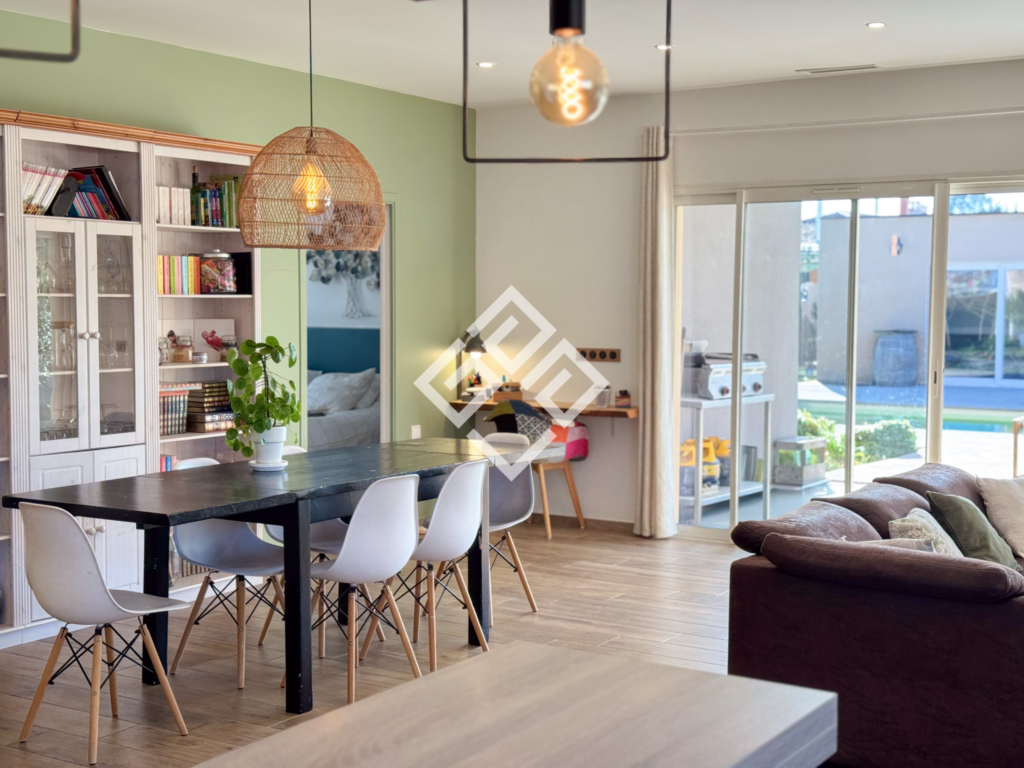 Villa d&rsquo;exception de plain-pied aux portes de Perpignan