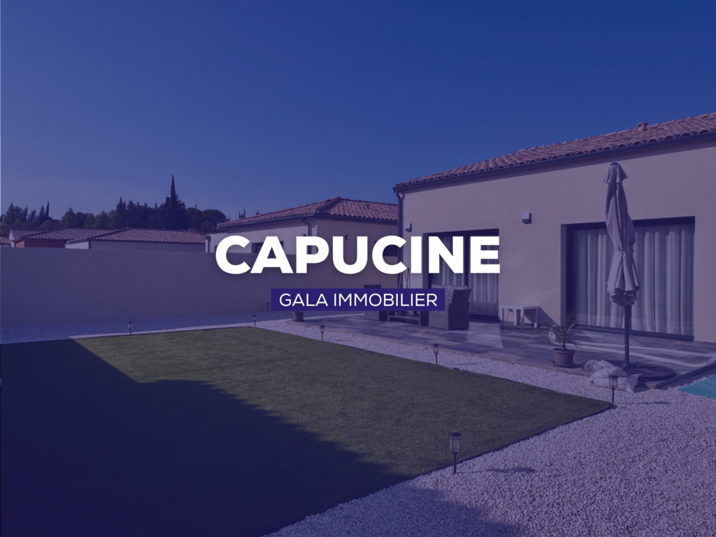 Capucine : villa de  plain-pied en toute élégance